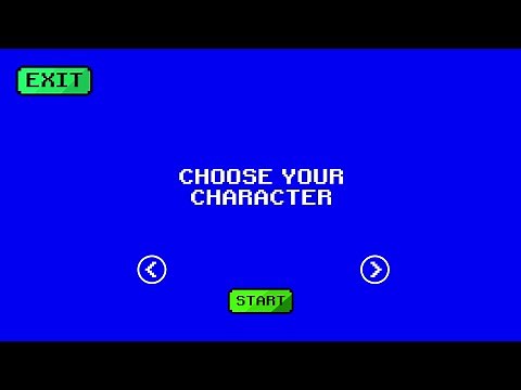 Choose your Character Overlay - Blue Screen