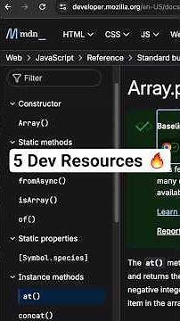 5 Free Websites Every Web Developer Should Bookmark #coding #programming #webdevelopment