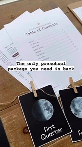 The Everything Preschool Bundle includes everything you need for a beautiful, educational, and playful preschool experience. 💛 shop.howweelearn.com | How Wee Learn