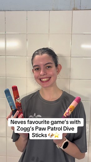 Surface diving through play 💦💙 We use Zoggs Paw Patrol Dive Sticks to practise surface diving, breath control and confidence underwater - all while keeping lessons fun and engaging. Gifted partnership with Zoggs 🤍 #SwimmingLessonsGlasgow #KidsSwimming #Zoggs #WaterConfidence #LearnToSwim