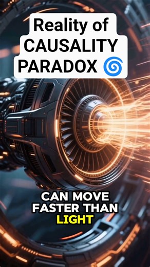 Reality of Causality Paradox ⭕#facts #sciencefacts #cosmicexploration #universe