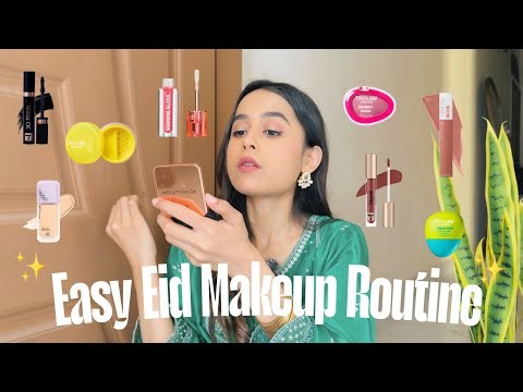 Eid Makeup Tutorial for Beginners ✨ Step-by-Step Glam for Eid!