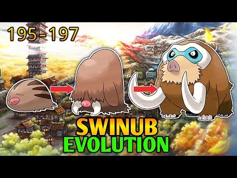 How To Evolve Swinub Into Piloswine And Mamoswine In Pokemon Heart Gold & Soul Silver