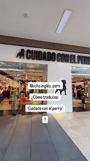 ¿Cómo traduces “cuidado con el perro? | Alex Perez