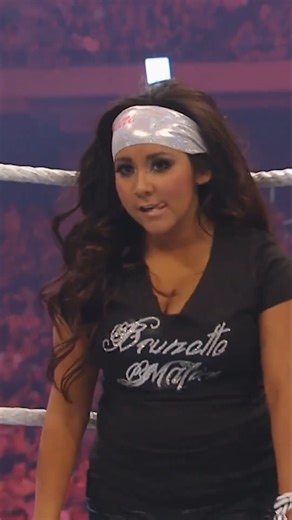 USA Network on Instagram: "At #WrestleMania 27, Snooki made her in-ring debut and won the match for her team! #WWE"