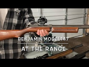 1979 Benjamin model 347 pumper at the range