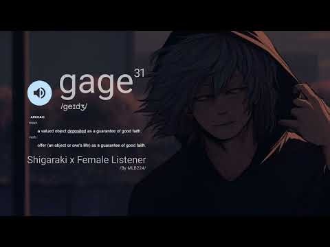 Gage - Shigaraki x Female Listener | Quirkless AU | Chapter 31 | FANFICTION |