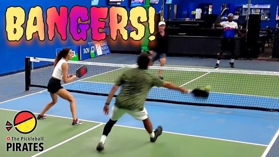 High-Stakes 4.5 Pickleball Mixed Game Against Bangers