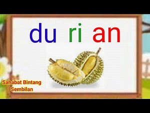 Belajar Membaca/Membaca Tema Buah buahan/Belajar Membaca Anak Tk, Paud