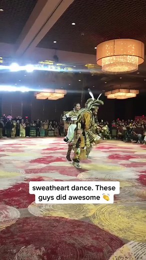 sweatheart dance. These guys did awesome #nativeamerican #nativeamericandance #powwow #nativeamericancowboy #nativetiktok #nativeamericanculture #indigenous #nativeamericanwisdom #nativeblood #nativeamericanwarrior #nativeamericanheritagemonth #nativeprideworldwide #indigenouspride #indigenouspeoplesday #indigenouslivesmatter