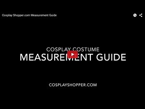 Cosplay Shopper - Measurement guide