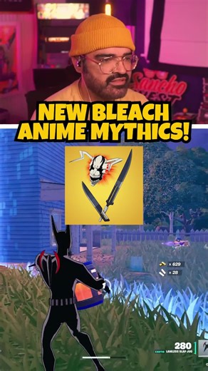 New Bleach Anime Mythics! Full Hallowed Mask and Dual Zangetsu Blades are fun for Fortnite Blitz mode #fortnite #ichigokurosaki #fortniteupdates #bleachanime #fortnitechp7
