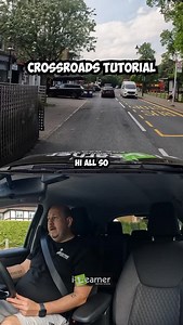 Crossroads tutorial #anticipation #roundabout #mirrors #drivinglesson #drivinginstructor #ilearner | I-Learner Driving School
