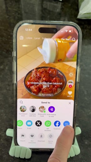 This recipe app is a game changer. Space. #dishly #recipefinder