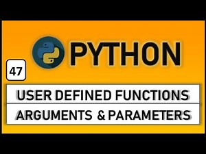 Function arguments and parameters in python