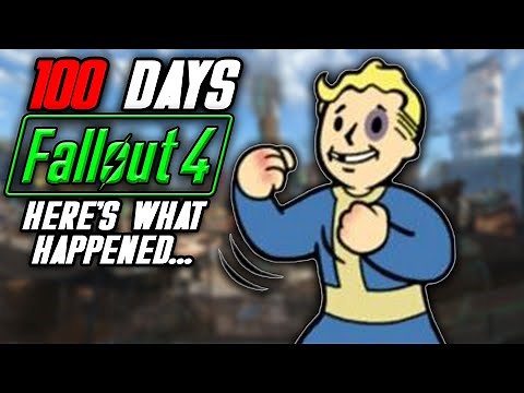 100 Days in a POST-APOCOLYPTIC World! (Fallout 4)
