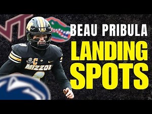 Beau Pribula Top Transfer Portal Landing Spots