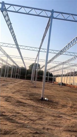 Plant Factory Construction – Frame Assembly