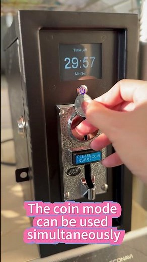 Sintron ST‑004 Close-Up: Mobile Payment First, Then Coin – Dual Payment Demo