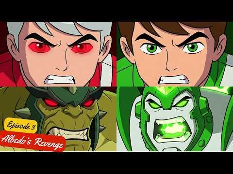 ATOMIX vs ULTIMATE HUMUNGOUSAUR! Ben 10 vs Albedo