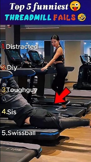 Top 5 Threadmill EPIC Fails😂#shorts #funnyshorts