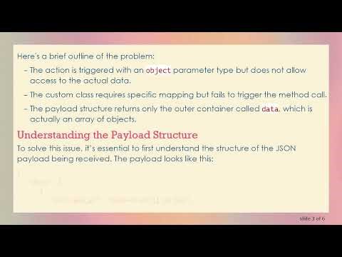 Resolving Endpoint Parameter Issues in .NET Core Webhooks: Mapping JSON Payloads to Custom Classes