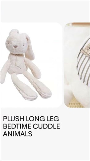 PLUSH LONG LEG BEDTIME CUDDLE ANIMALS