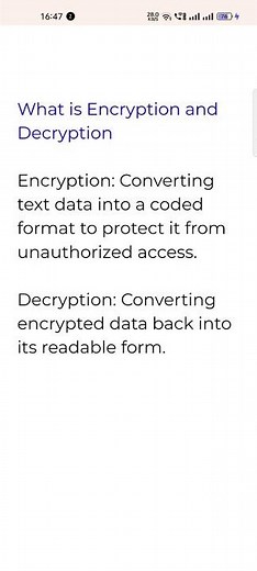 What is Encryption and Decryption