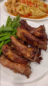 Easy Air Fryer Korean BBQ Ribs 🍖