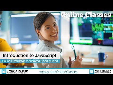 WCPSS Online Classes - Introduction to JavaScript