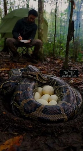 Real Jungle Discovery: Python Nest Filmed Deep in the Amazon