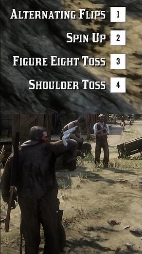 RDR2 Story Mode Gun Tricks Tutorial #rdr2 #shorts #redneckredempiton