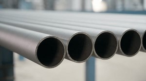 Close-up Silver Manufactured Steel Pipes Huge Stock Footage Video (100% Royalty-free) 3405895833 | Shutterstock
