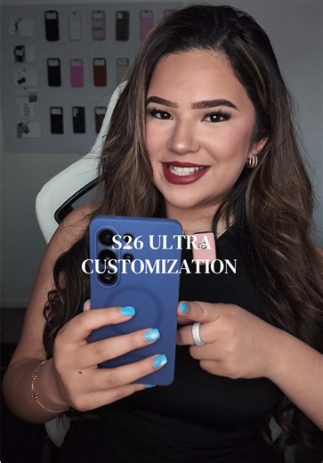 bestieee the samsung customization is here 🤓 #samsung #samsunggalaxy #s26ultra #phonetheme