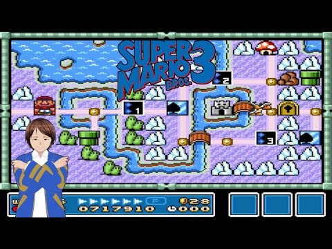 SMB3: World 6 (All Stages) - Battling Lemmy Koopa's Icy Kingdom! [6]