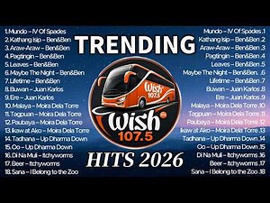 Wish 107.5 OPM Songs 🌧️ 2026 Love Playlist for Peaceful Night