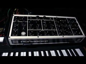 Polivoks Pro sequenced via Doepfer Dark Time