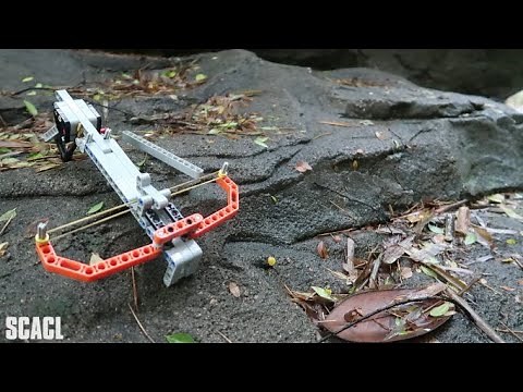 How to Build a Lego Mini Crossbow?(instruction)