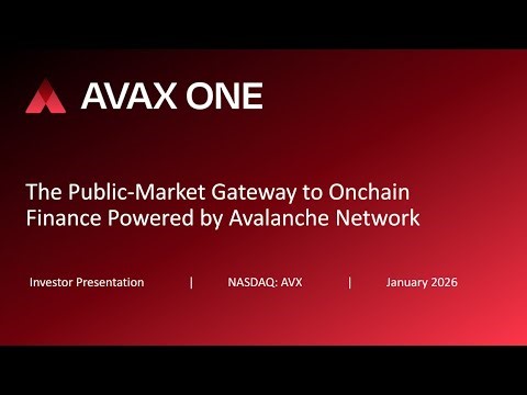 AVAX One Technology Ltd (Nasdaq: AVX): Virtual Investor Conferences