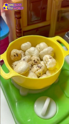 Miniature kitchen toy set cooking video satisfying with unboxing & Review | ASMR videos