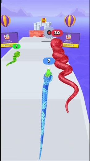 Snake Run 3D Game New Update 2026 #shorts #lvl16