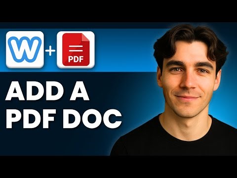 How To Add A PDF Document To A Weebly Website (Tutorial 2026)