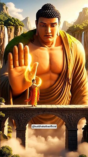 When a Giant Faced Lord Buddha 😮 | Power of Compassion | 3D Cartoon Spiritual Short