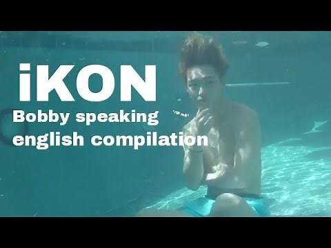 [iKON] Bobby speaking English compilation