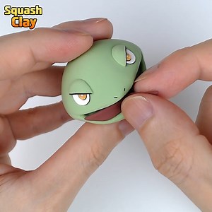 151K views · 3.4K reactions | In this video, I made Shiny Venusaur figure from Pokémon with air dry clay. This video will inspire you to make Pokémon. I wish my video help you make clay figurine. Do not forget to 'comment' and 'like' I use Donerland - Honey Clay :) #pokemongo #pokemon #clay | Squash Clay | Facebook