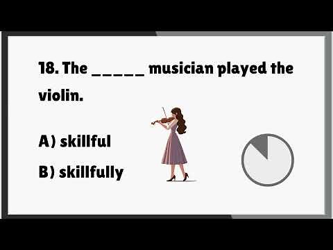 Adjectives vs Adverbs Quiz 1 | (Beginners / A2-B1)