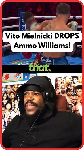 Vito Mielnicki DROPS Ammo Williams! #shorts #viral #trending