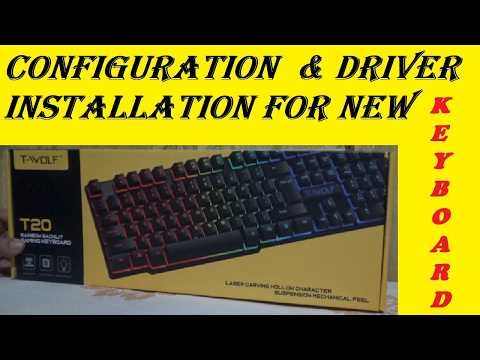 How to Configure and Install Drivers for a New Keyboard | Easy step by Step Guide