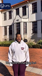 The world is changing fast, but so are we! This Youth Day, hear from UFS students how they are building the skills needed for the future right here at the University of the Free State. Whether through their coursework or the many resources and programmes available to them, we are equipping Kovsies for a changing world.🌍 #UFSYouthMonth2025 #TransformingTomorrow #ProudlyKovsies #StudentCentred | University of the Free State