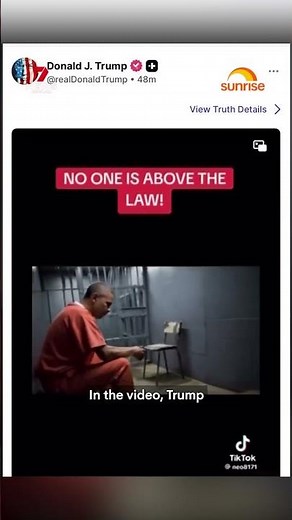 Donald Trump posts fake video of Barack Obama being arrested
